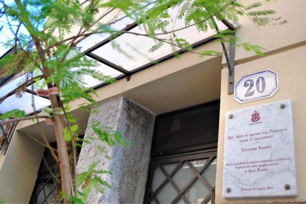 Apartmán La Casa Del Cacciatore - Alloggio Con Terrazzo Palermo Exteriér fotografie