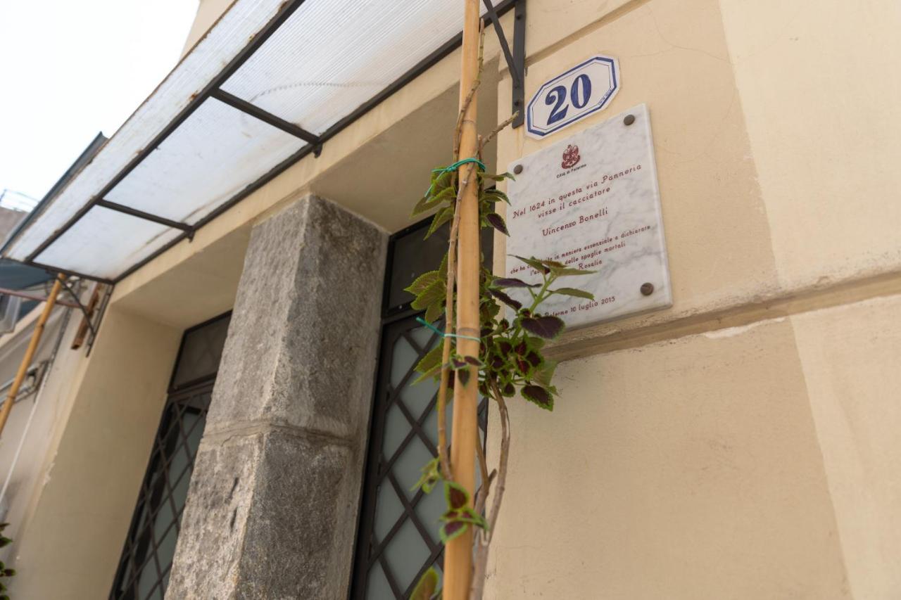 Apartmán La Casa Del Cacciatore - Alloggio Con Terrazzo Palermo Exteriér fotografie