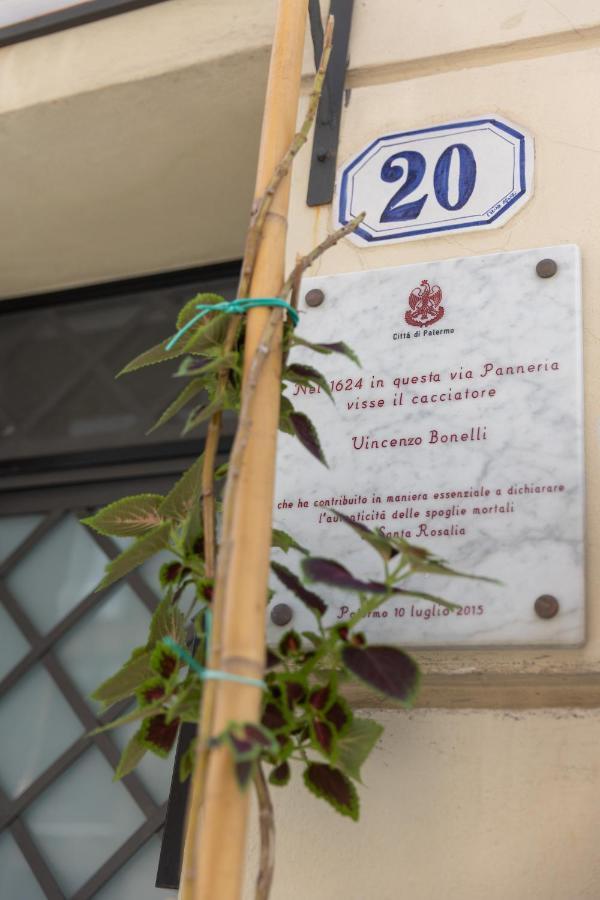 Apartmán La Casa Del Cacciatore - Alloggio Con Terrazzo Palermo Exteriér fotografie