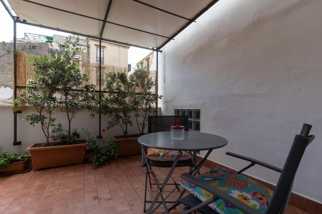 Apartmán La Casa Del Cacciatore - Alloggio Con Terrazzo Palermo Exteriér fotografie